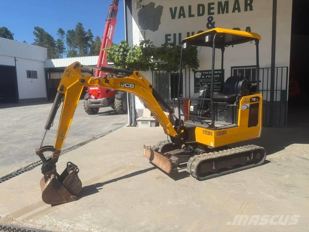 JCB 16 C-1, 1700Kg Mini Escavadoras <7t