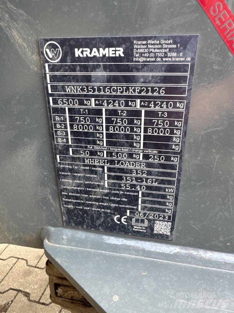 Kramer 8095L Pás carregadoras de rodas