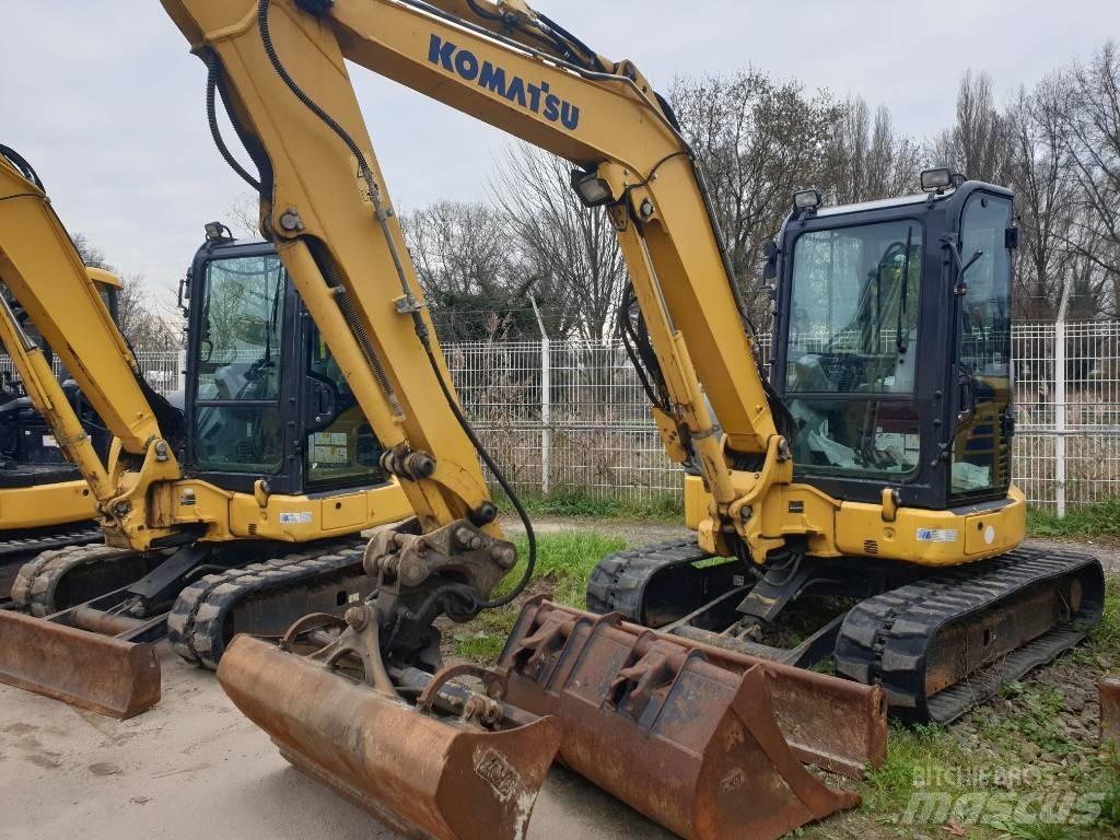 Komatsu PC55MR-5 Mini Escavadoras <7t