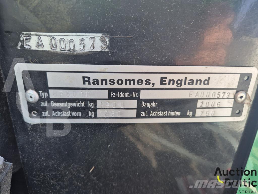 Ransomes HR6010 Corta-Relvas Riders