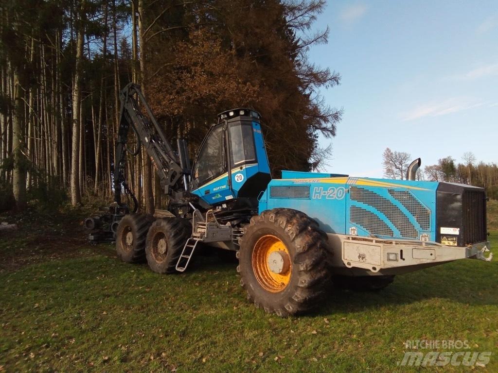 Rottne H20 Processadores florestais