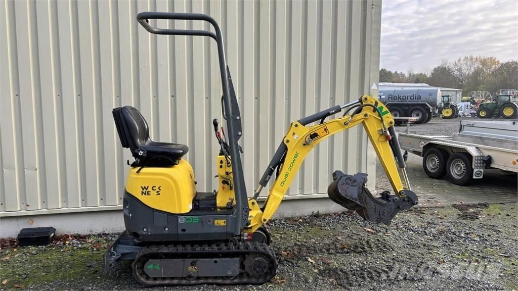 Wacker 803 Mini Escavadoras <7t