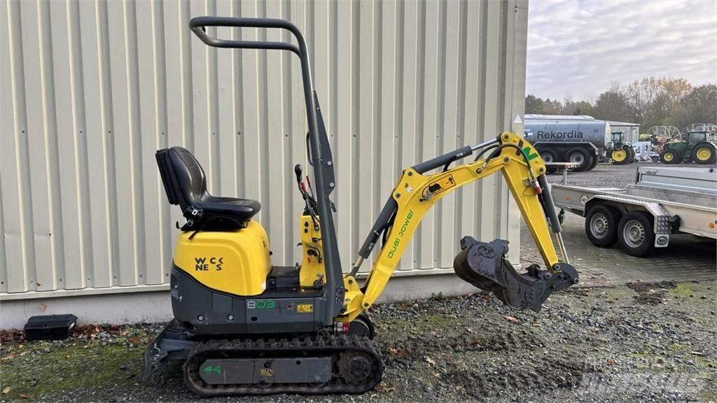 Wacker 803 Mini Escavadoras <7t