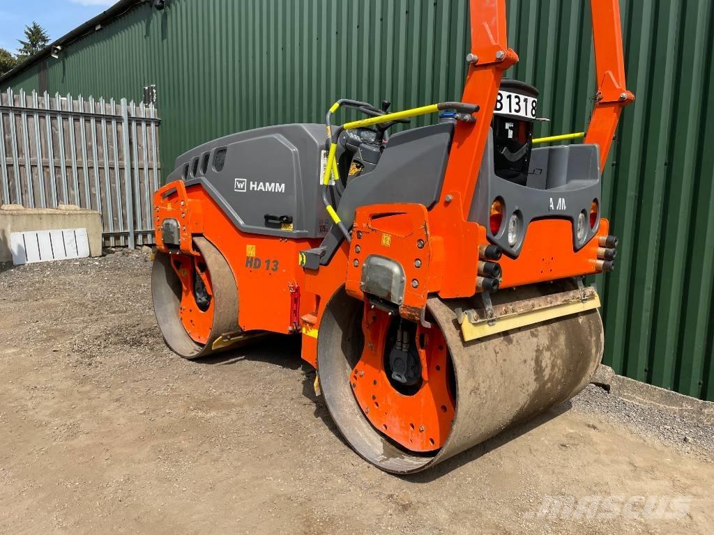 Hamm HD 13 VV Cilindros Compactadores tandem