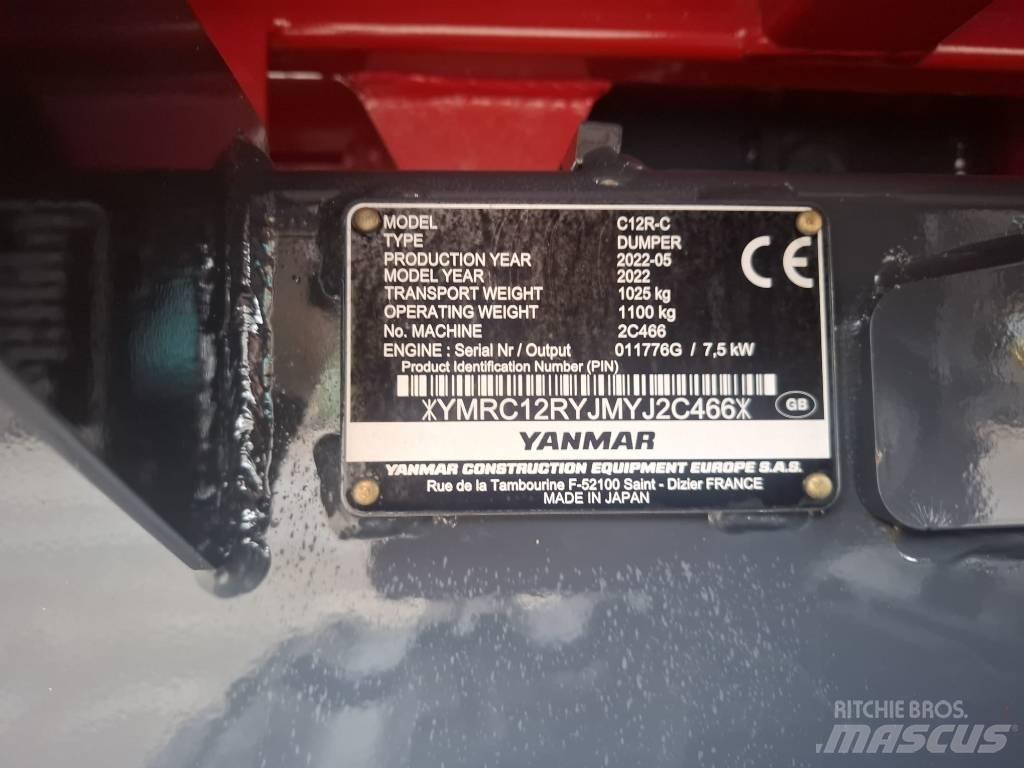 Yanmar C 12 R-C Dumpers de obras