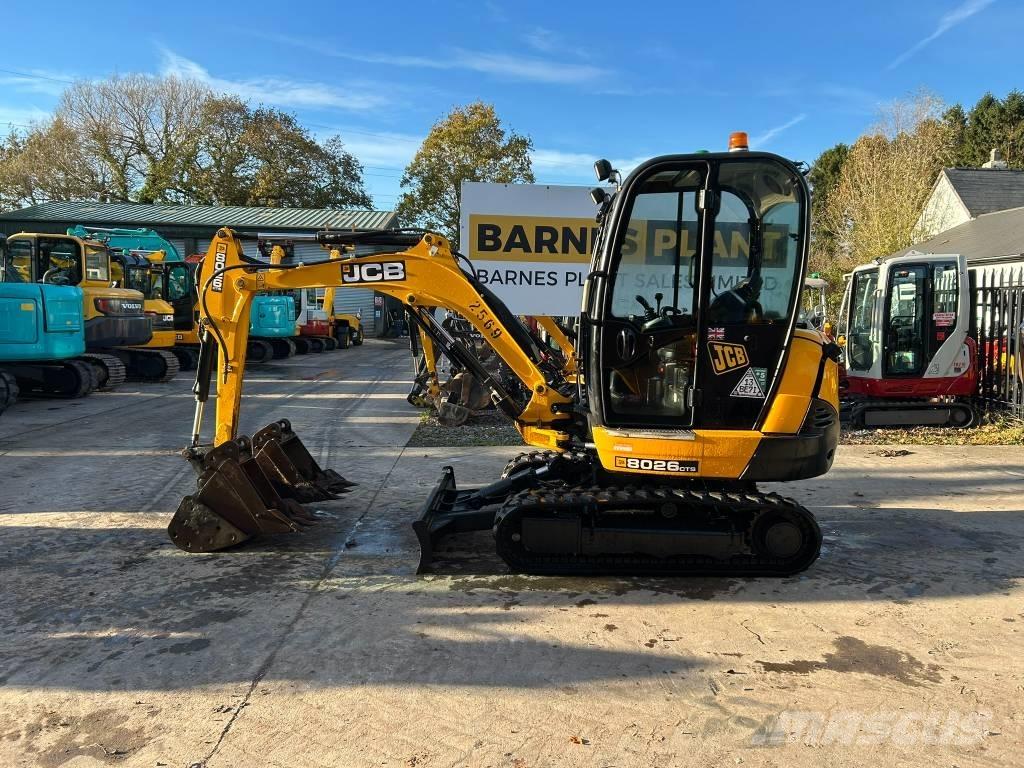 JCB 8026 CTS Mini Escavadoras <7t