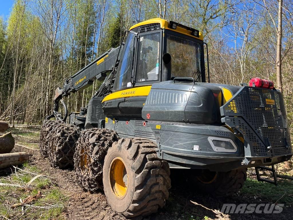 Ponsse Ergo 8W Processadores florestais