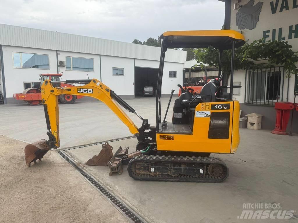 JCB 16 C-1, 821h Mini Escavadoras <7t