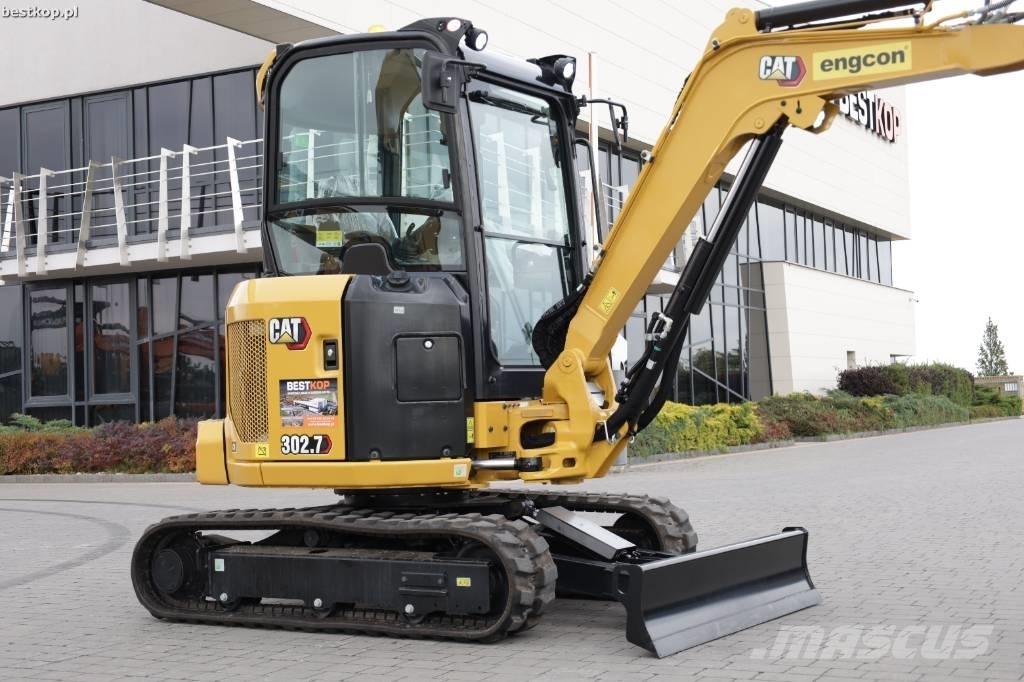 CAT 302.7 CR Mini Escavadoras <7t