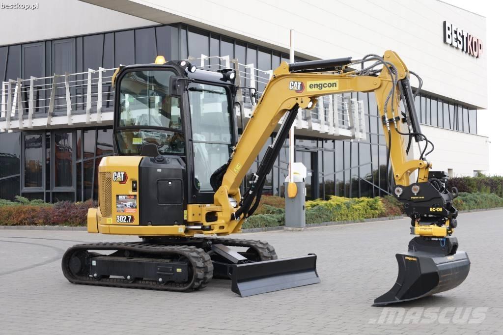 CAT 302.7 CR Mini Escavadoras <7t