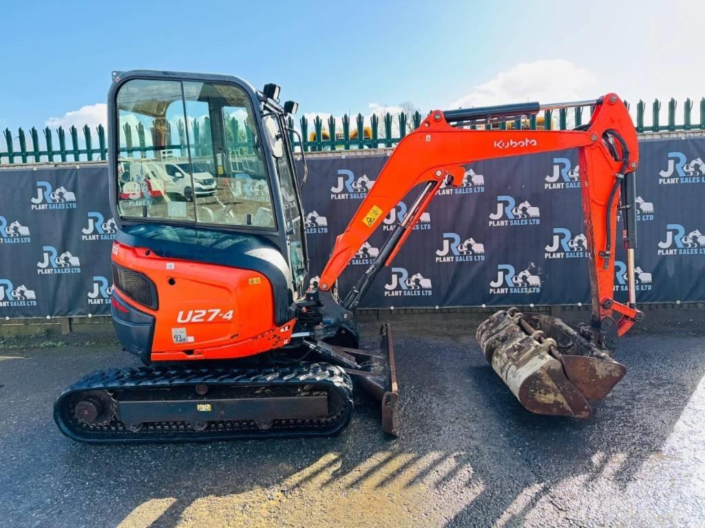 Kubota U 27-4 Mini Escavadoras <7t