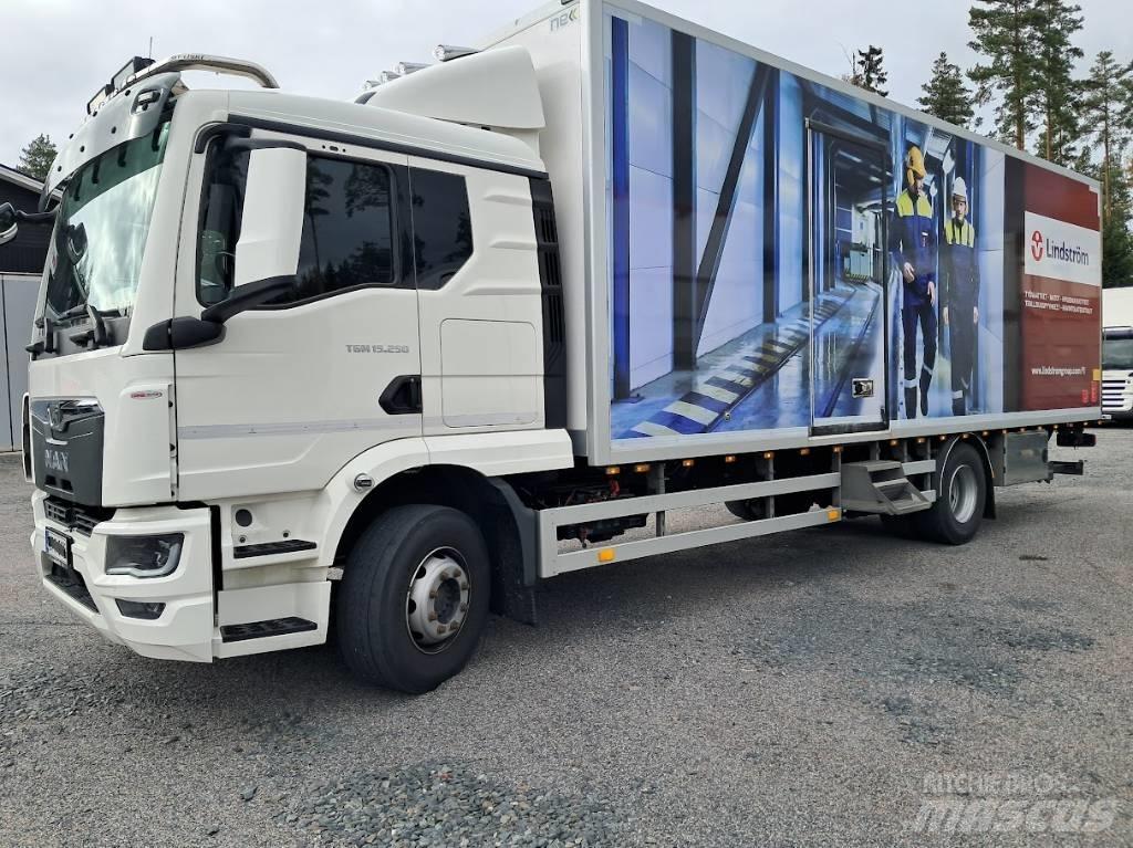 MAN TGM 15.250 Camiões de caixa fechada