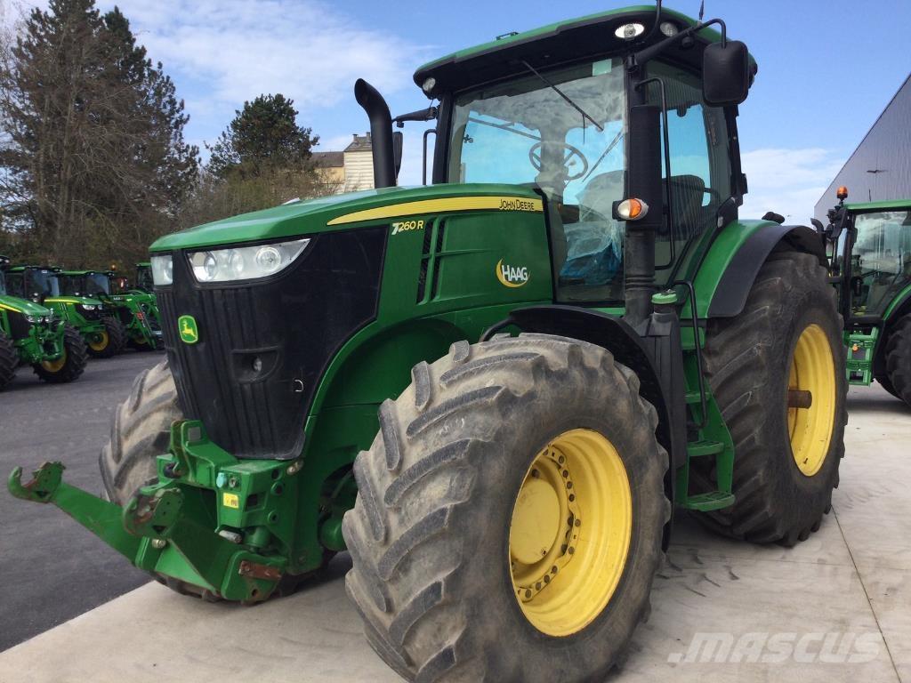 John Deere 7260R Tratores Agrícolas usados