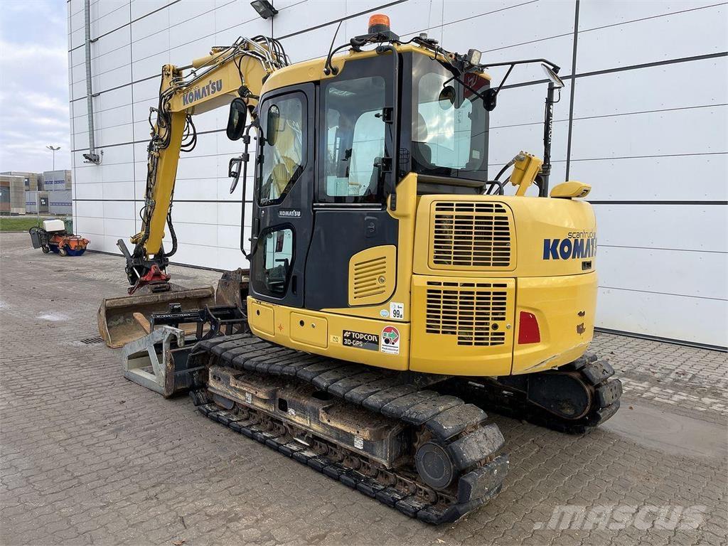 Komatsu PC88MR-10 Escavadoras de rodas
