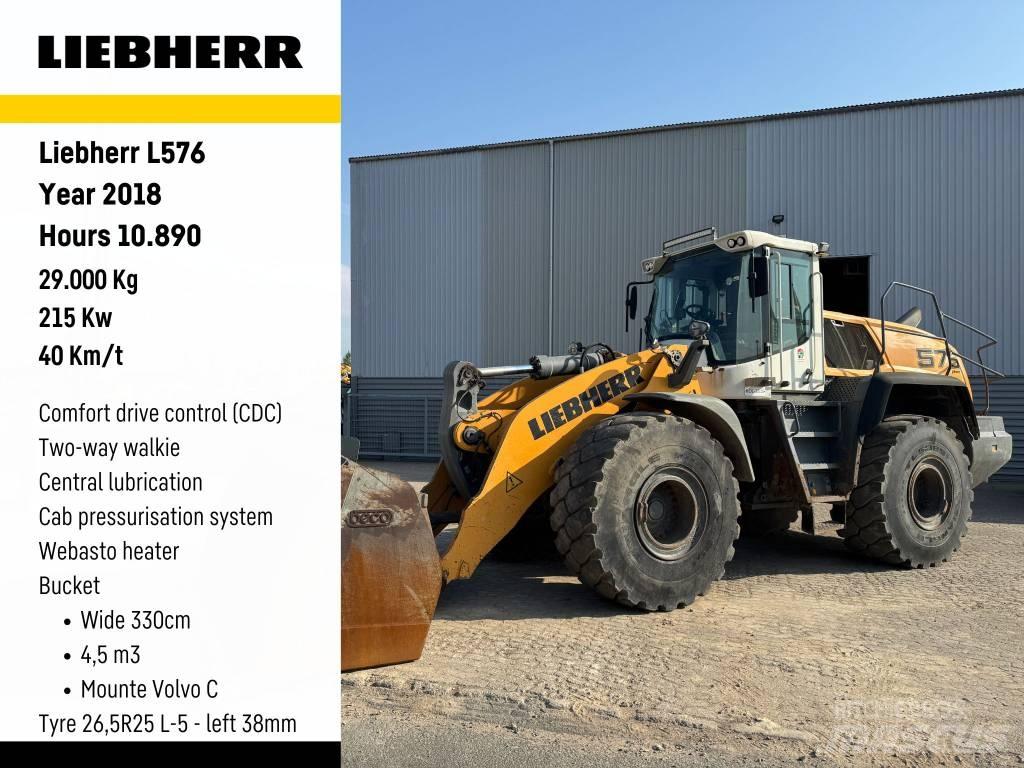 Liebherr L 576 Pás carregadoras de rodas