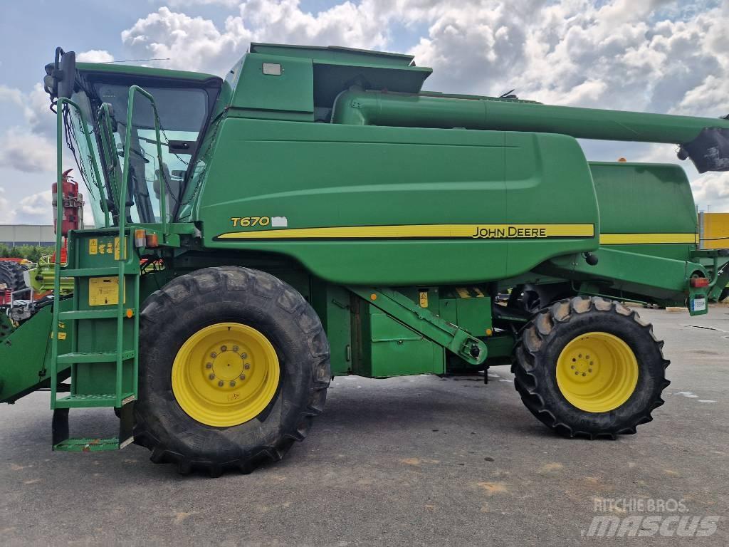 John Deere T670 Ceifeiras debulhadoras