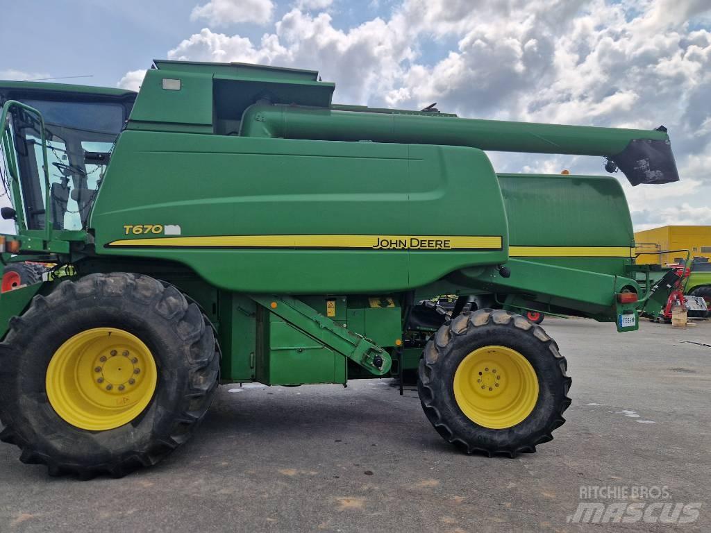 John Deere T670 Ceifeiras debulhadoras