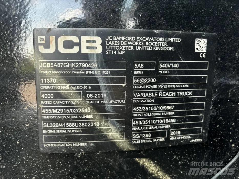 JCB 540-140 Manipuladores telescópicos