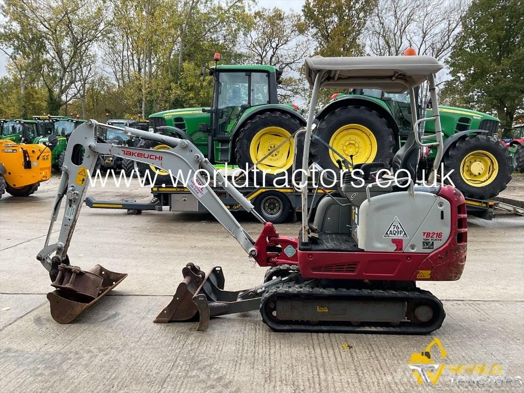 Takeuchi TB 216 Mini Escavadoras <7t