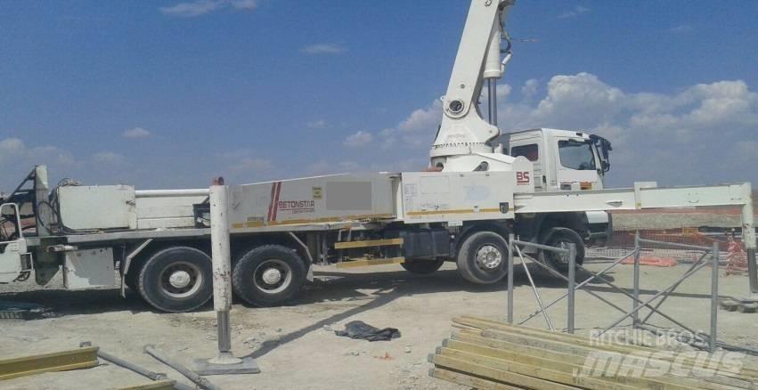 Betonstar 43M-5RZ Camiões bomba Betão