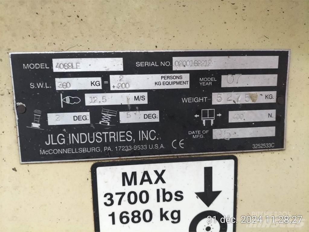 JLG 4069LE Elevadores de tesoura