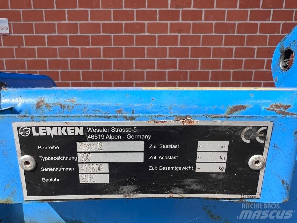 Lemken Zirkon 12 Grades mecânicas e moto-cultivadores