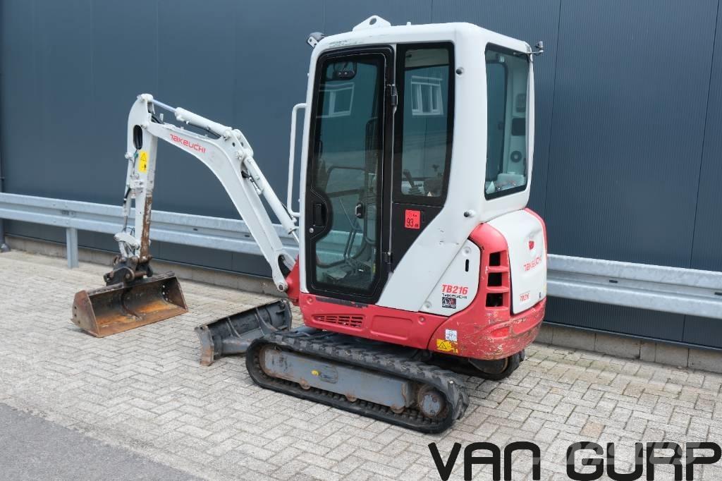Takeuchi TB216 | 2018 Mini Escavadoras <7t