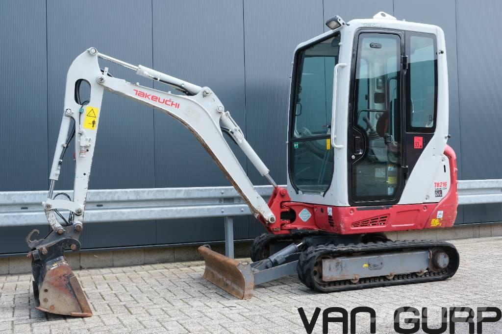 Takeuchi TB216 | 2018 Mini Escavadoras <7t