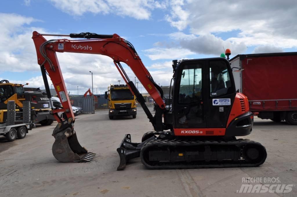 Kubota KX 085-5 Mini Escavadoras <7t