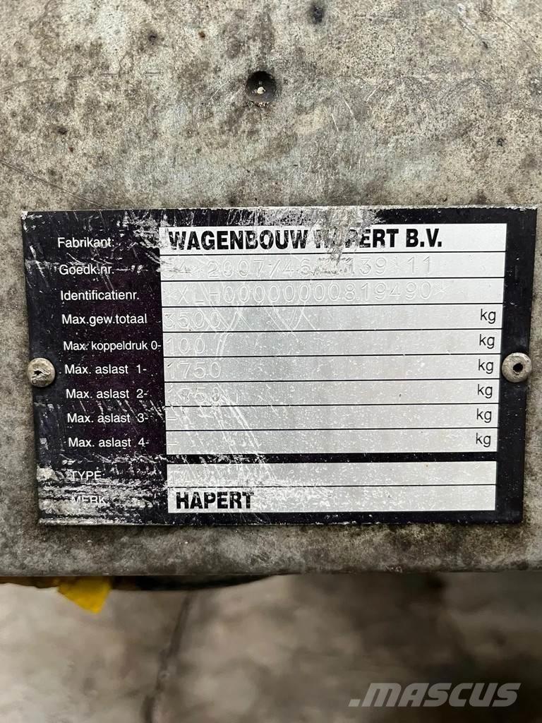 Hapert LF2 Reboques de transporte Auto