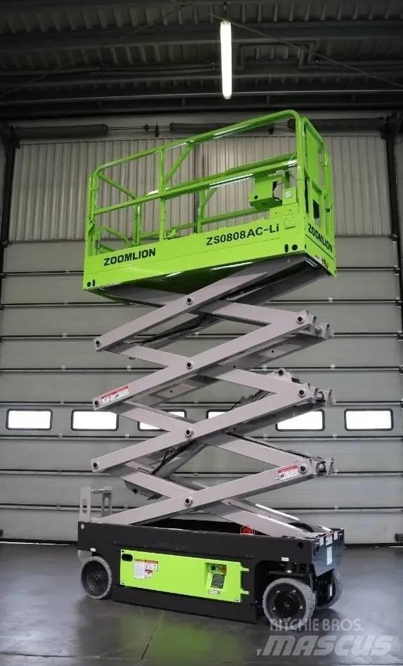 Zoomlion ZS0808AC-Li Elevadores de tesoura