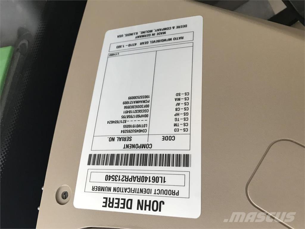 John Deere 6R 140 Tratores Agrícolas usados