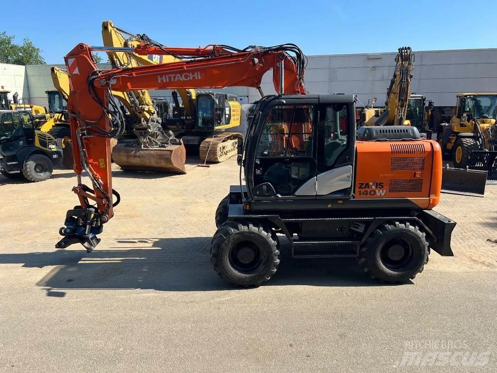 Hitachi 140W Escavadoras de rodas