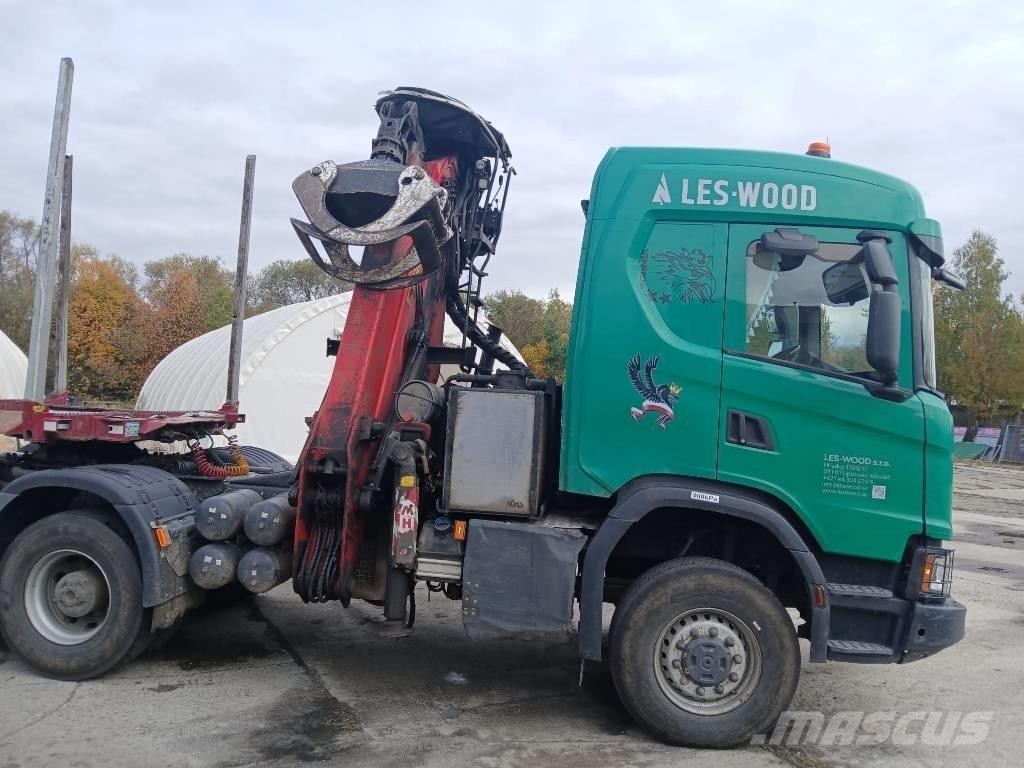 Scania G 500 XT Camiões de transporte de troncos