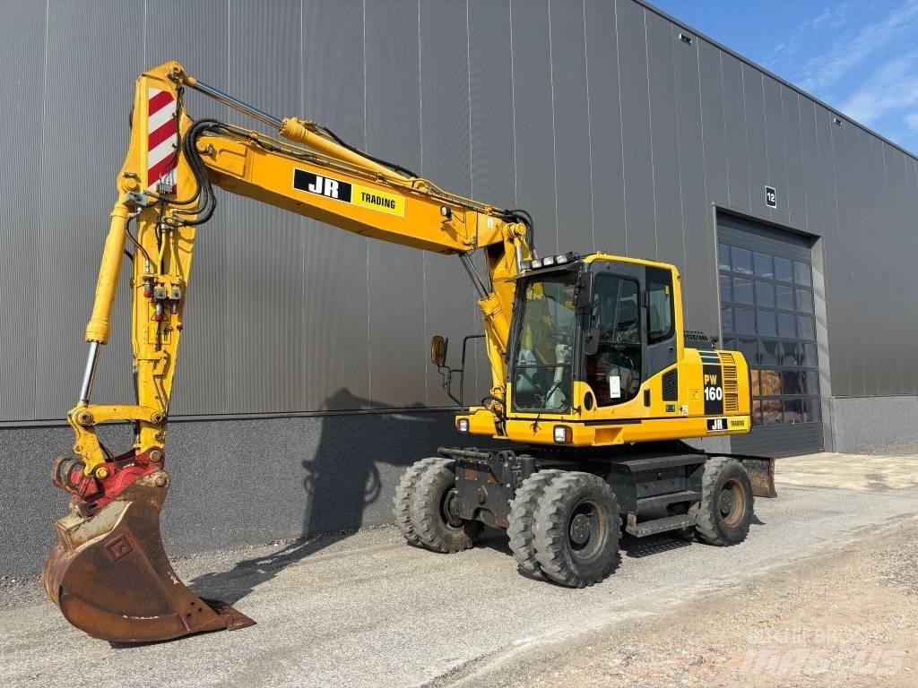 Komatsu PW 160 Escavadoras de rodas