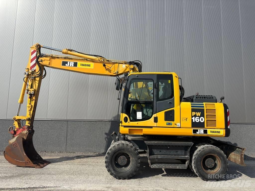 Komatsu PW 160 Escavadoras de rodas