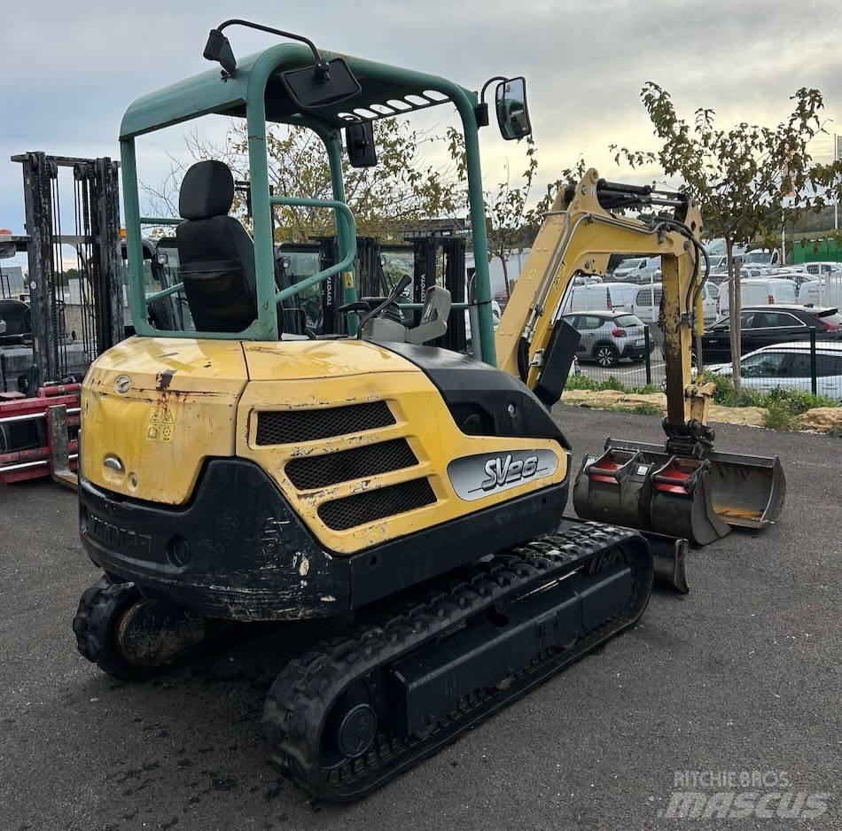 Yanmar SV 26 Mini Escavadoras <7t