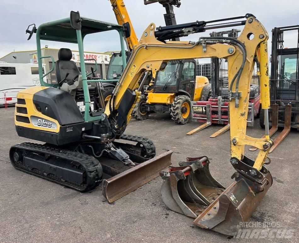 Yanmar SV 26 Mini Escavadoras <7t