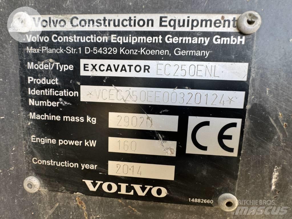 Volvo EC 250 E N L Escavadoras de rastos
