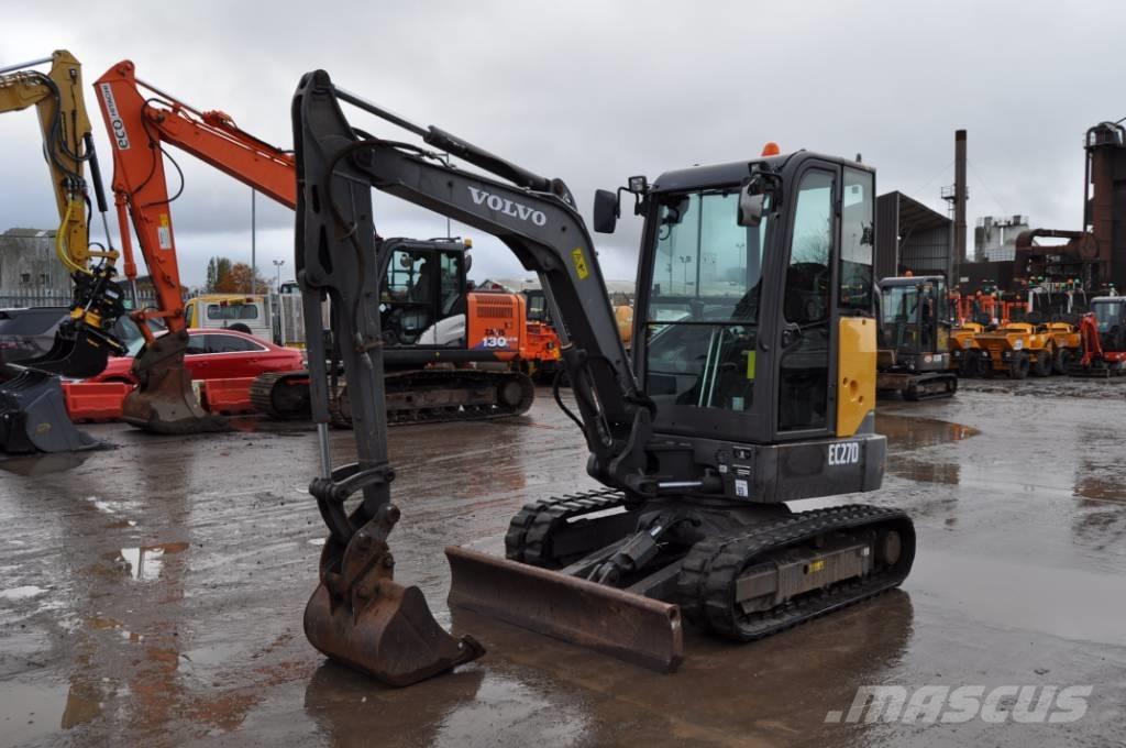 Volvo EC 27 D Mini Escavadoras <7t
