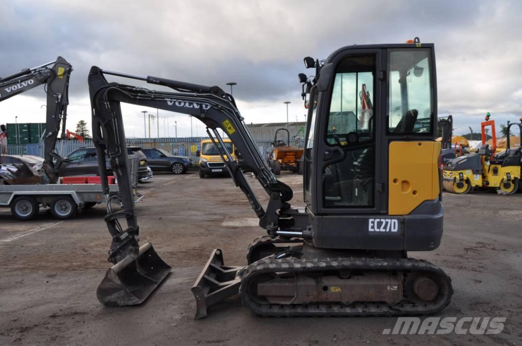 Volvo EC 27 D Mini Escavadoras <7t