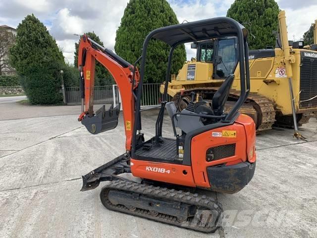 Kubota KX 018-4 Mini Escavadoras <7t