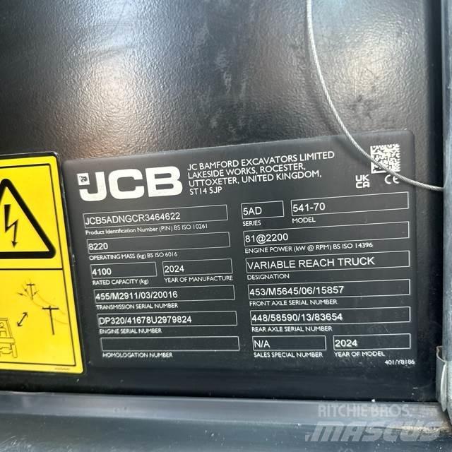 JCB 541-70 Manipuladores telescópicos