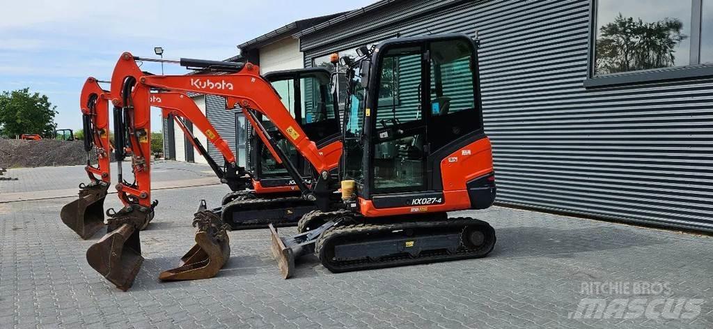 Kubota KX027-4 Mini Escavadoras <7t