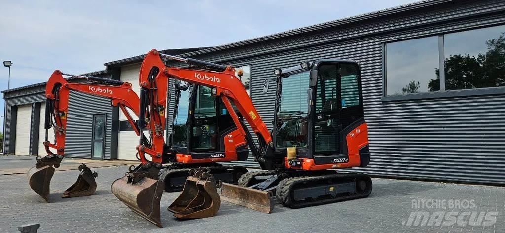 Kubota KX027-4 Mini Escavadoras <7t
