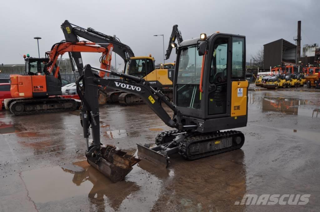 Volvo EC 18 E Mini Escavadoras <7t
