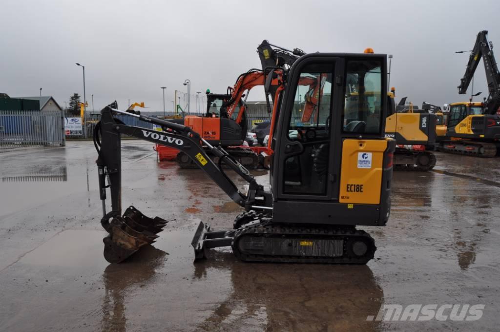 Volvo EC 18 E Mini Escavadoras <7t