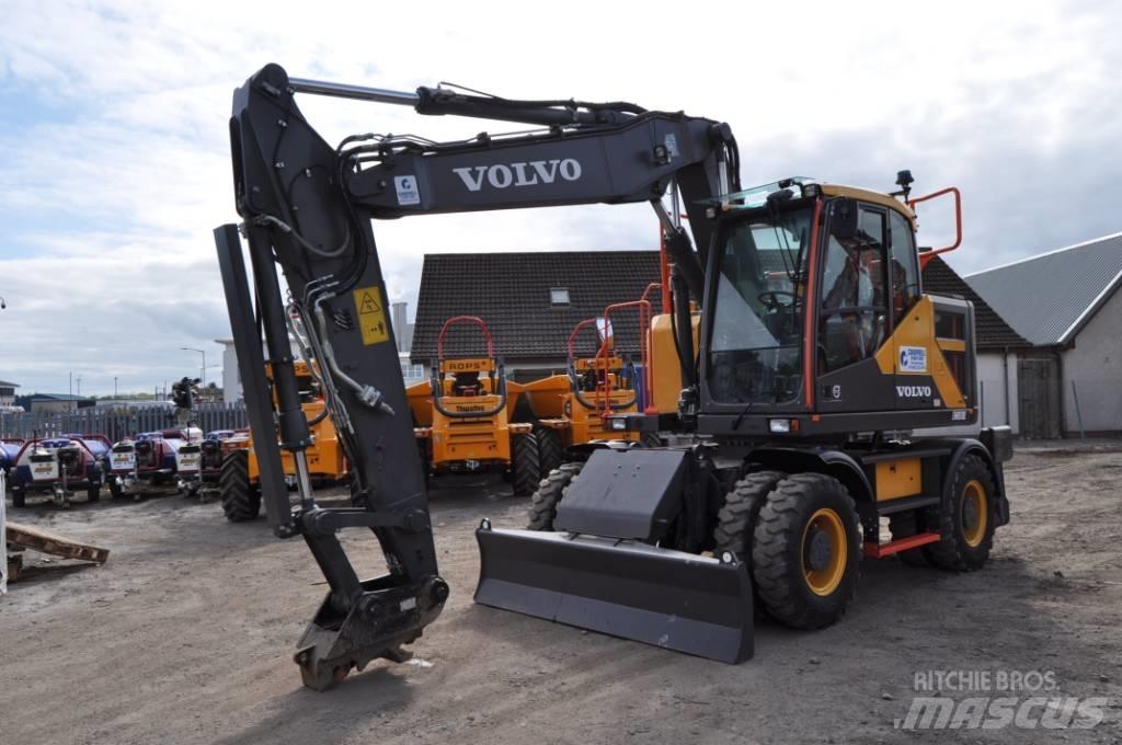 Volvo EWR 170 Escavadoras de rodas
