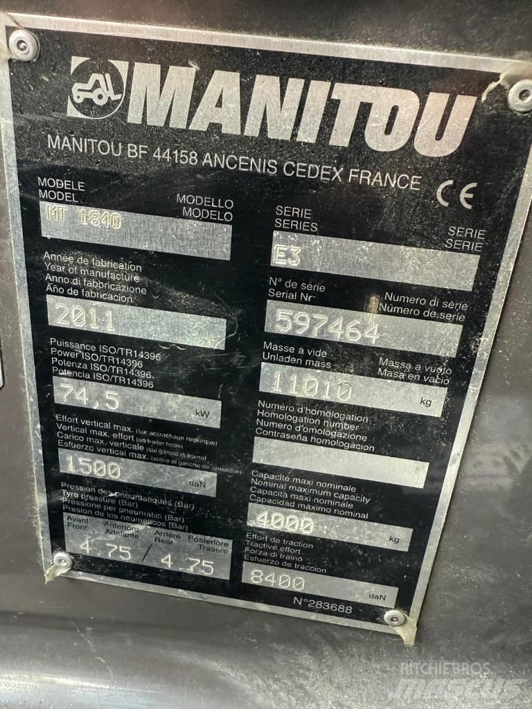 Manitou MT 1840 Manipuladores telescópicos