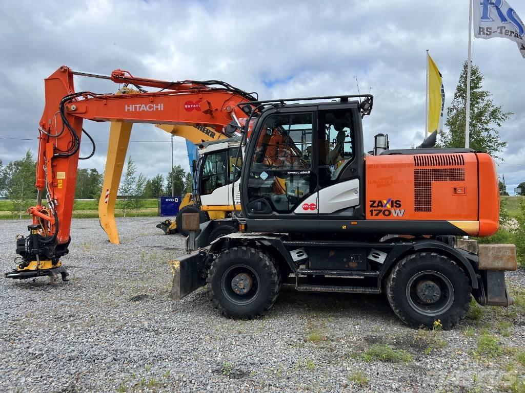 Hitachi ZX 170W-5B Escavadoras de rodas